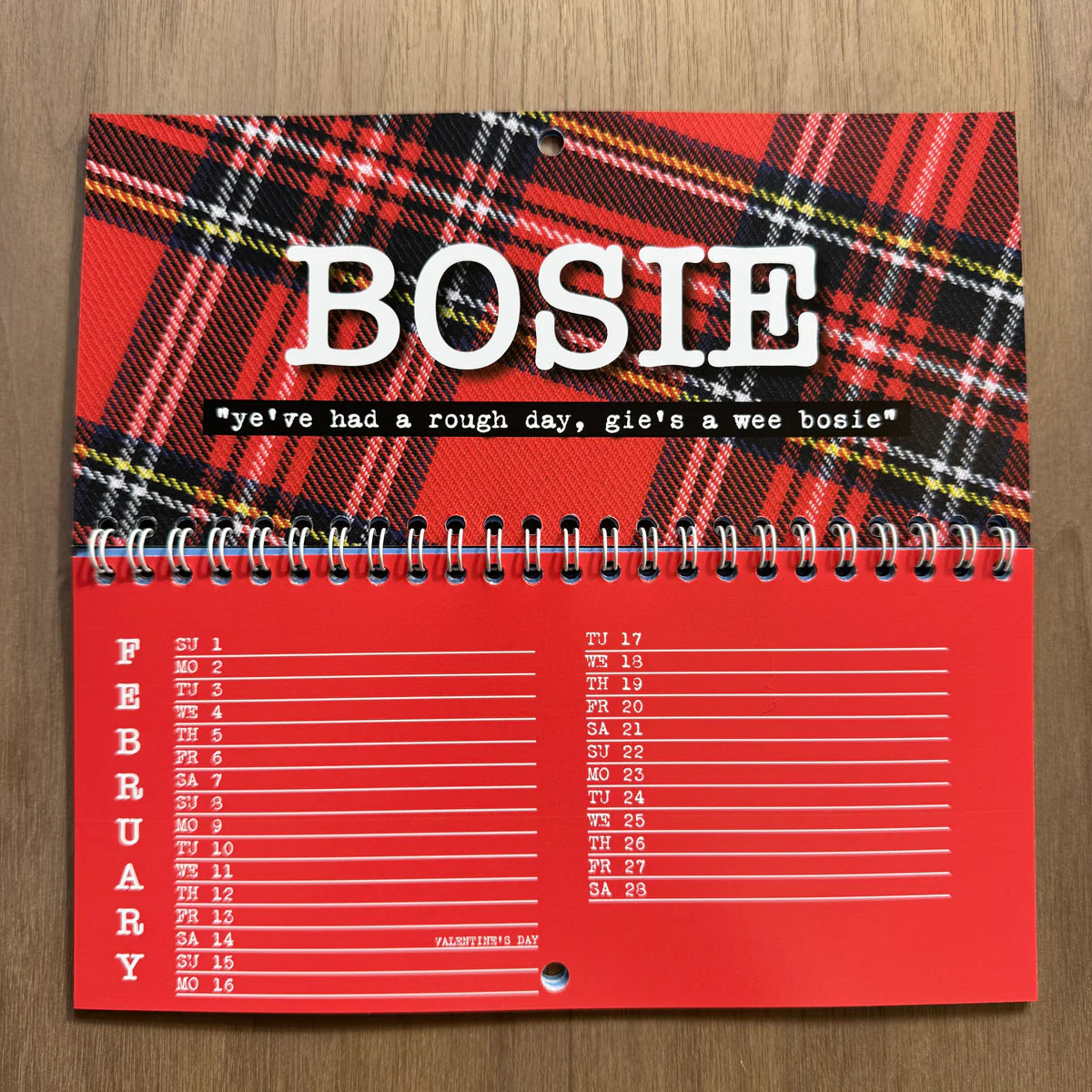 Hiya Pal Scottish Banter Calendar 2026 - Hiya Pal