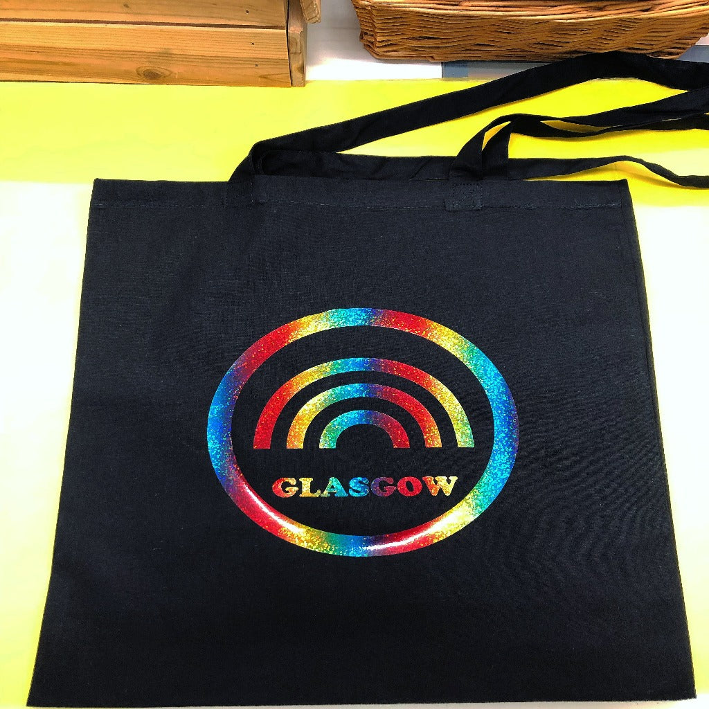 Glasgow Rainbow Tote - Braw Wee Emporium Braw Wee Emporium