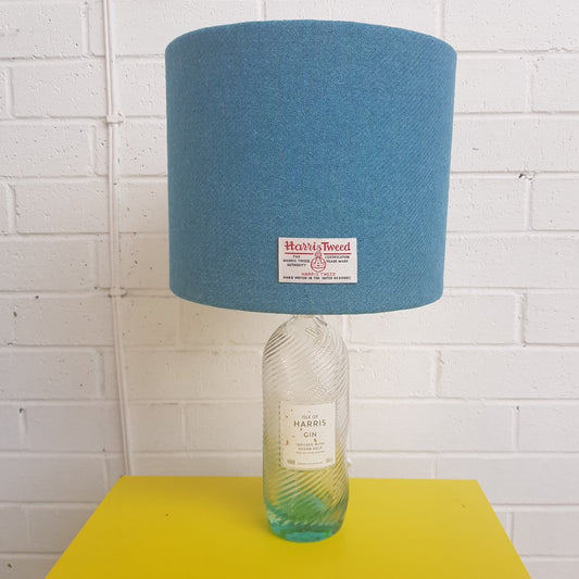 Harris Gin Lamp with Harris Tweed Lamp Shade Braw Wee Emporium