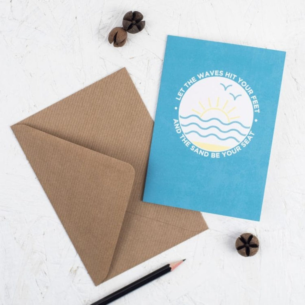 Let The Waves Hit Your Feet - Kate & The Ink Braw Wee Emporium