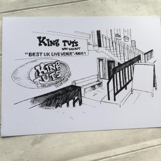 King Tuts Wah Wah Hut Print by Lola Polooza Braw Wee Emporium