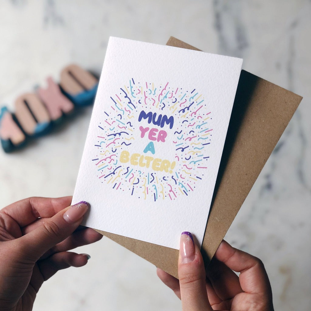 Mum Your a Belter - XOXO Designs by Ruth Braw Wee Emporium