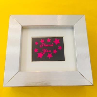 Thank You Framed Picture - Braw Wee Braw Wee Emporium