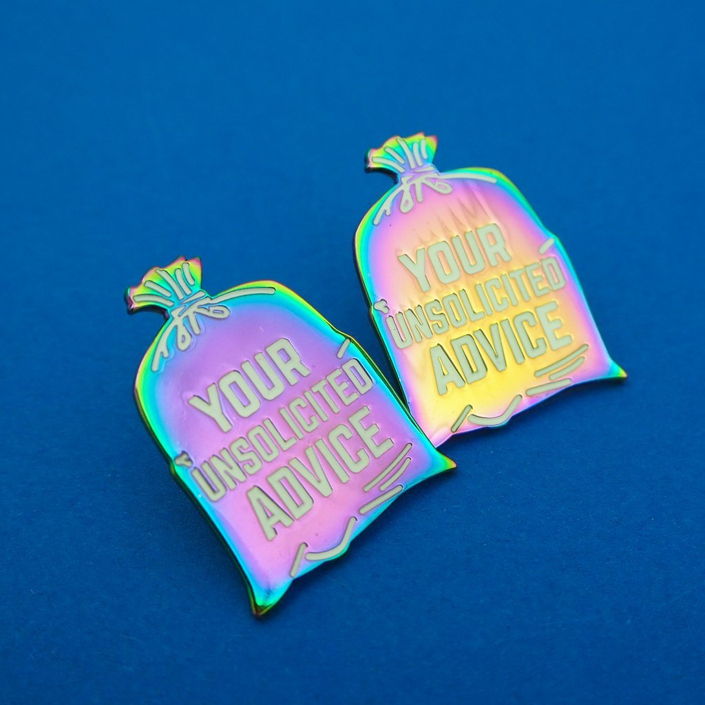 Your Unsolicited Advice - Hand Over Your Fairy Cakes Braw Wee Emporium