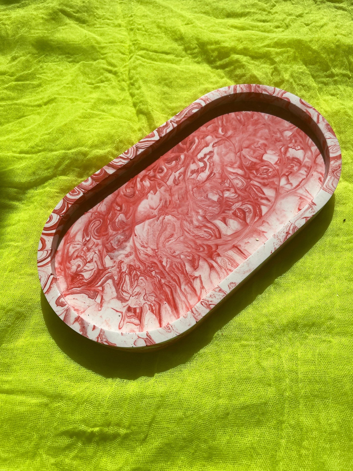 Jesmonite Trinket Tray - Braw Wee Emporium Braw Wee Emporium