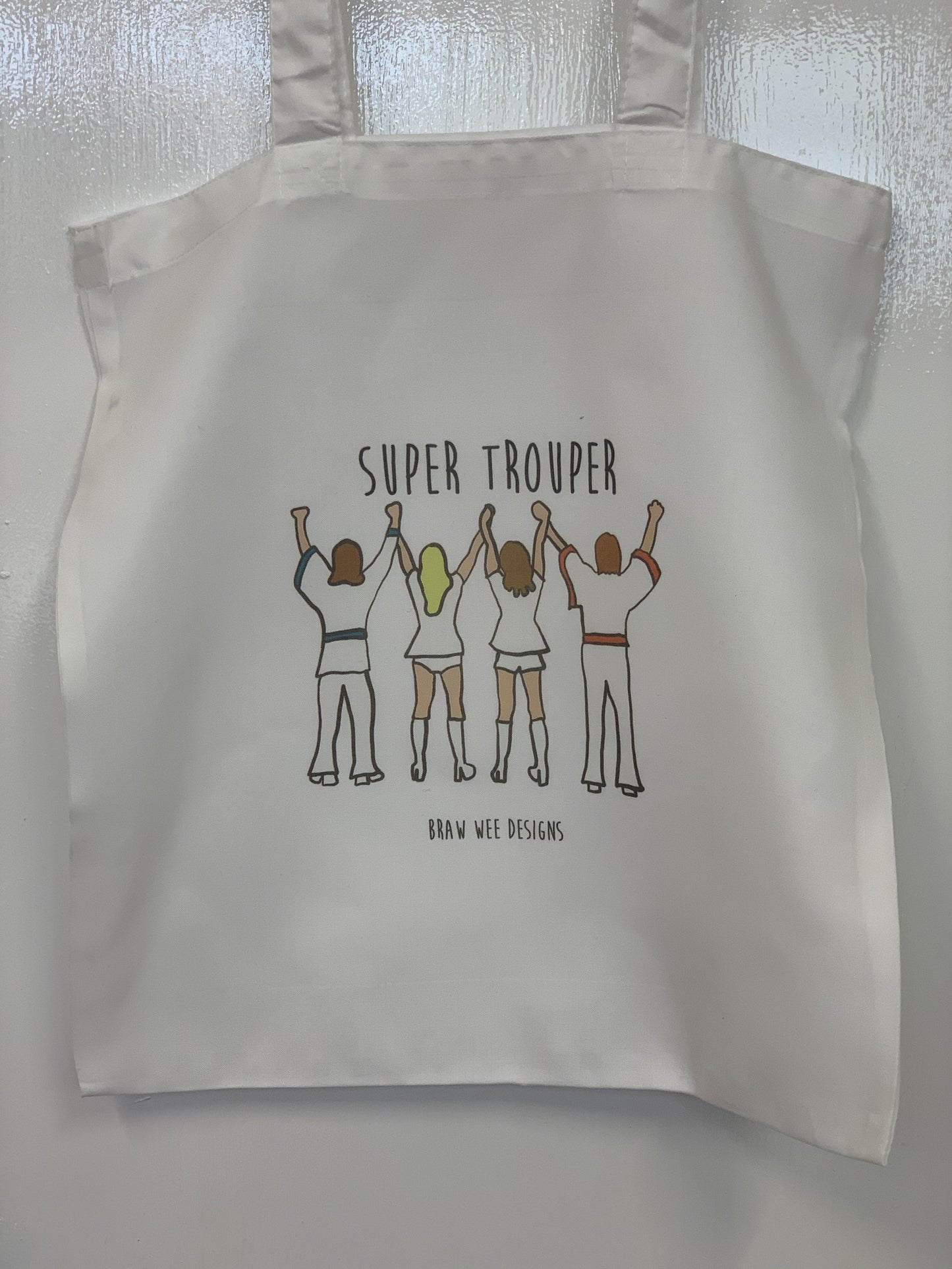 Super Trouper Tote Bag - Braw Wee Emporium Braw Wee Emporium