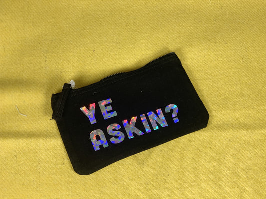 Ye Dancin? Cotton Pouch - Braw Wee Emporium Braw Wee Emporium