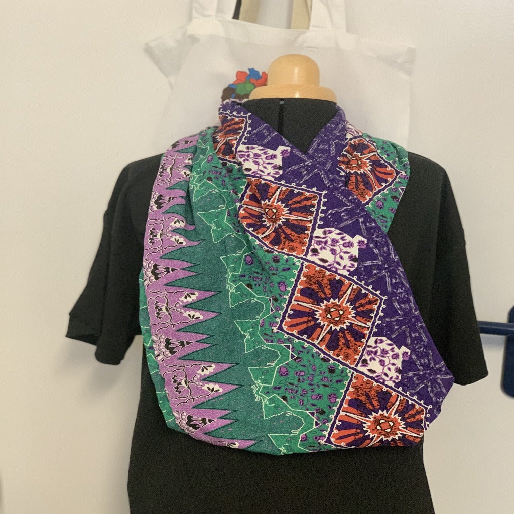 Patterned Circle Scarf Braw Wee Emporium