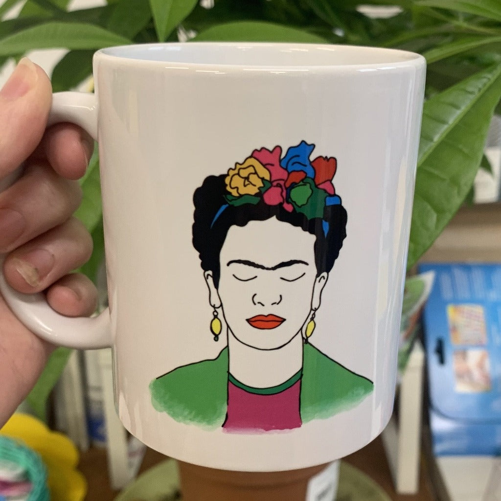 Frida Kahlo ‘I am my own Muse’ Mug - Colour - Steamboats Design Braw Wee Emporium