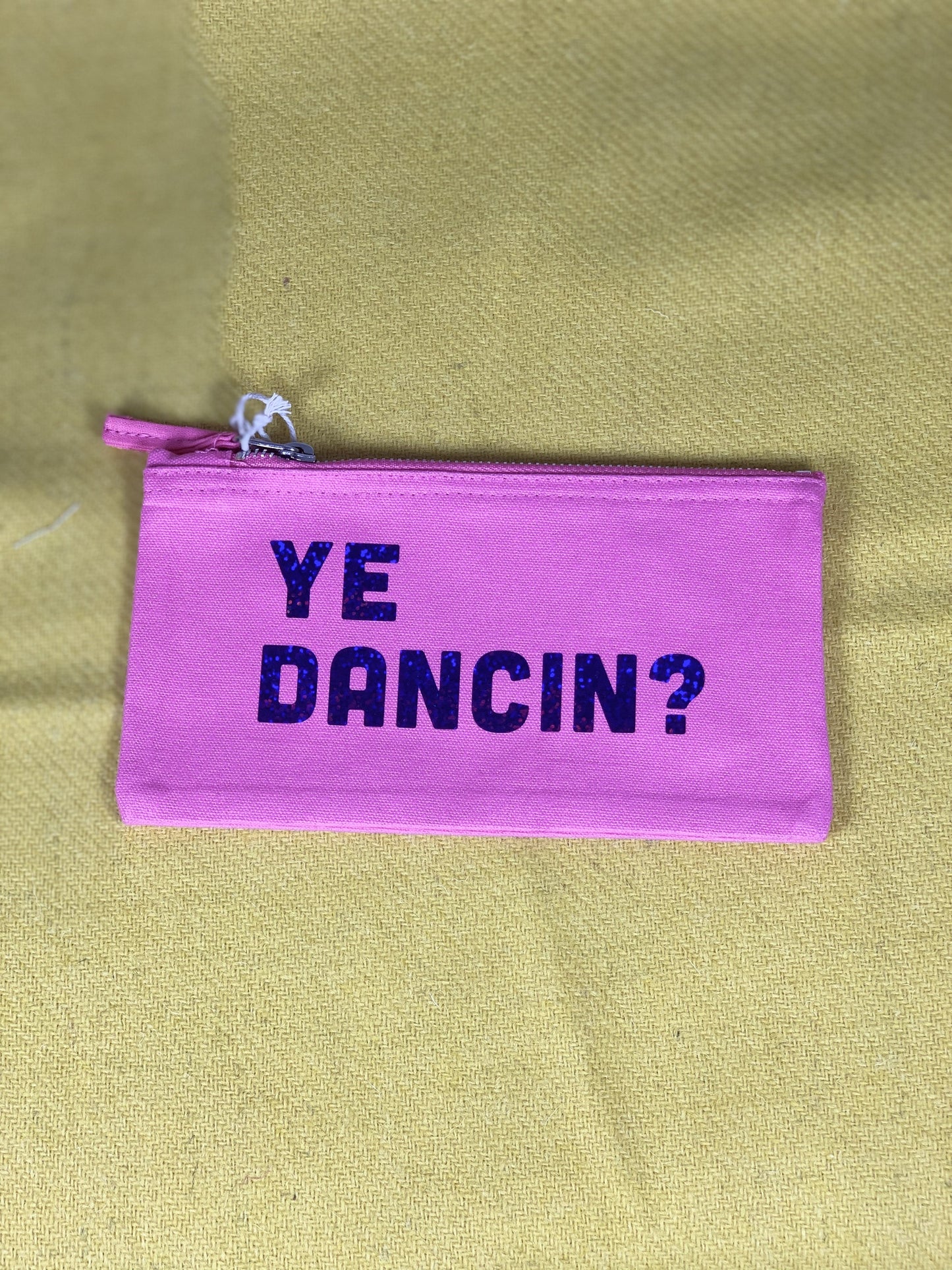 Ye Dancin? Cotton Pouch - Braw Wee Emporium Braw Wee Emporium