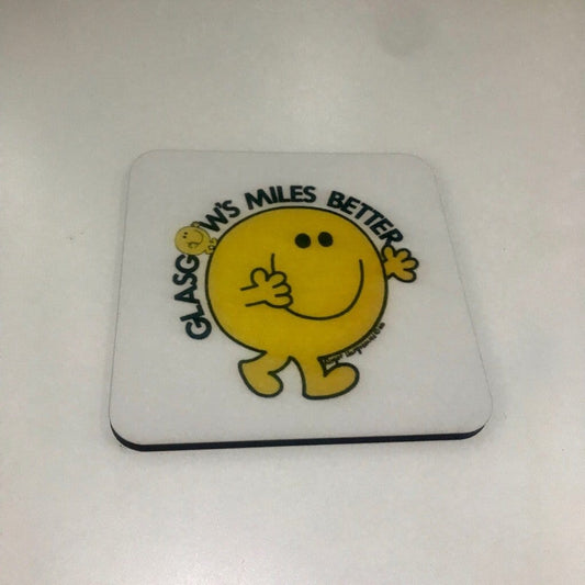 Glasgow's Miles Better Coaster - Steamboats Design Braw Wee Emporium