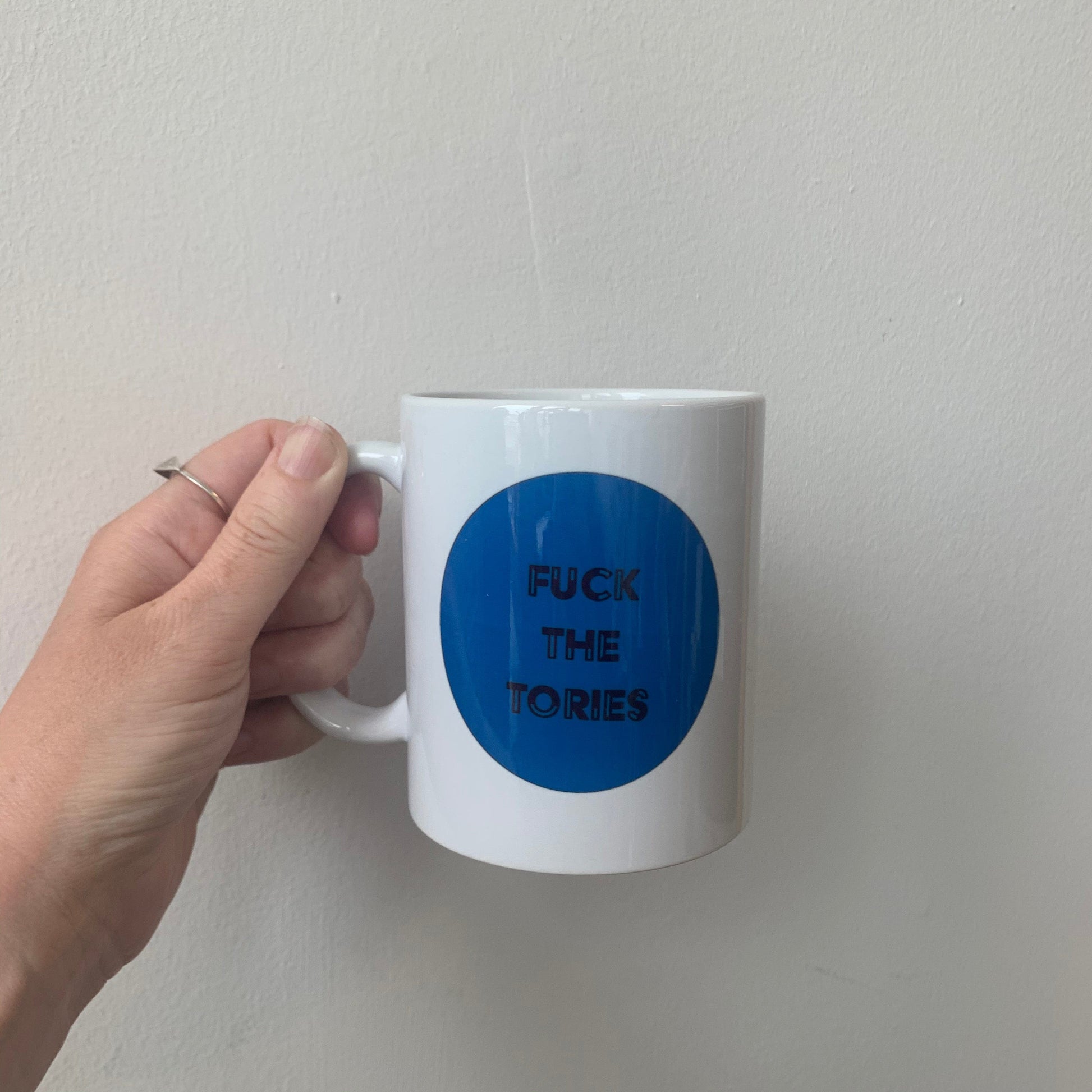 Fuck the Tories Mug - Braw Wee Emporium Braw Wee Emporium