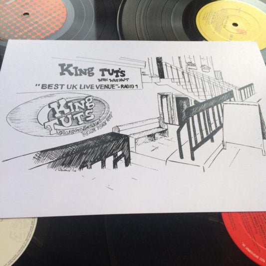 King Tuts Wah Wah Hut Print by Lola Polooza Braw Wee Emporium
