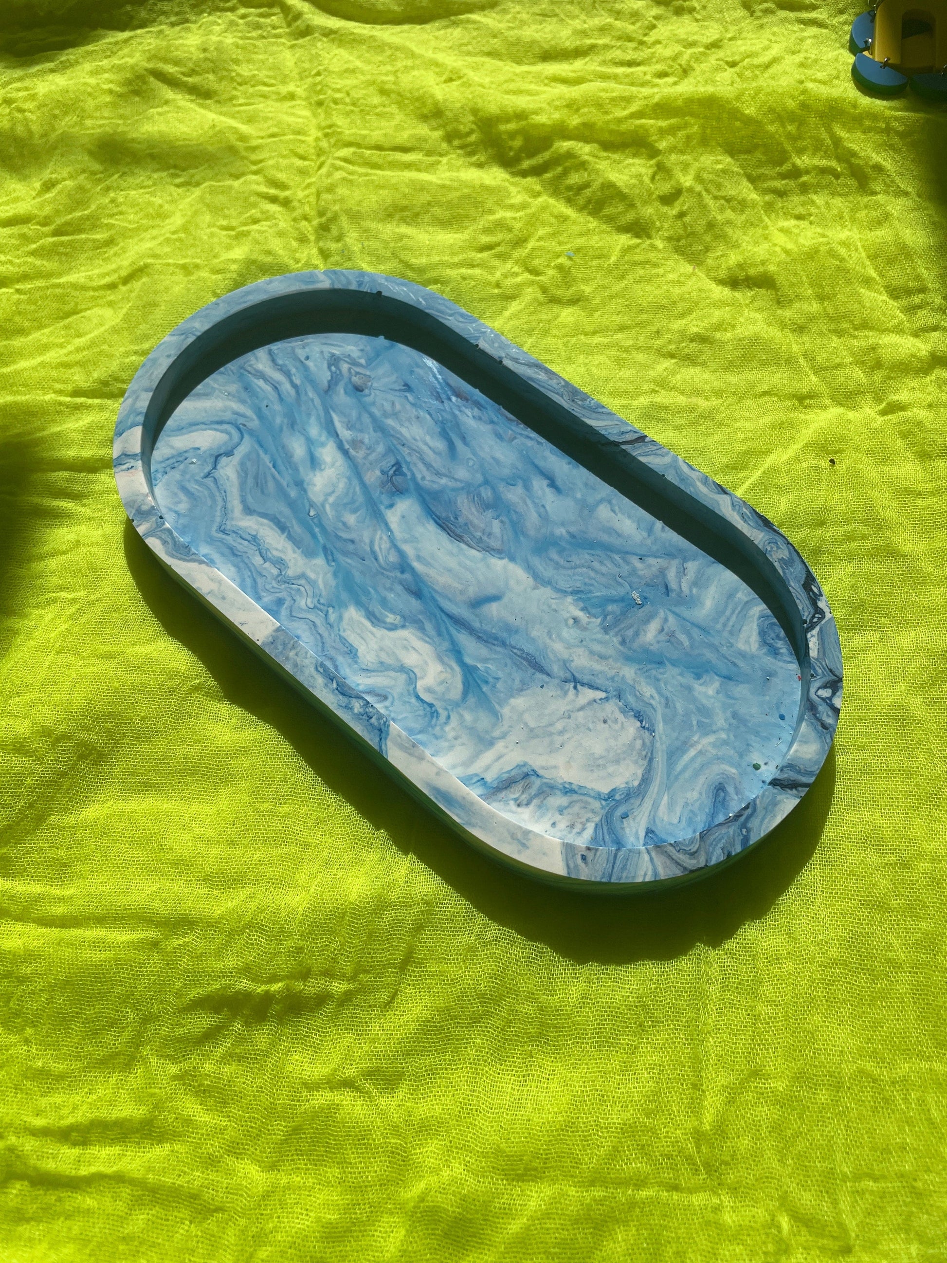 Jesmonite Trinket Tray - Braw Wee Emporium Braw Wee Emporium