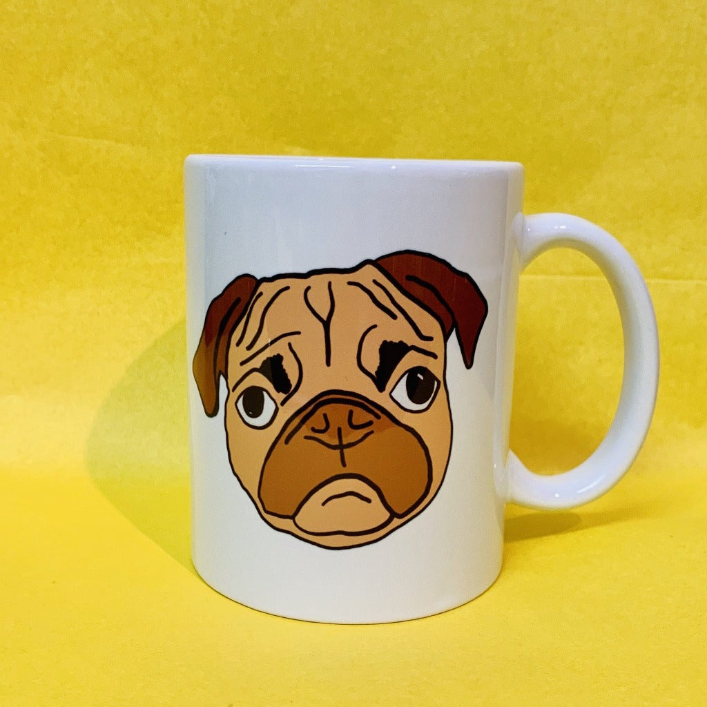 Pug Mug - Braw Wee Emporium Braw Wee Emporium